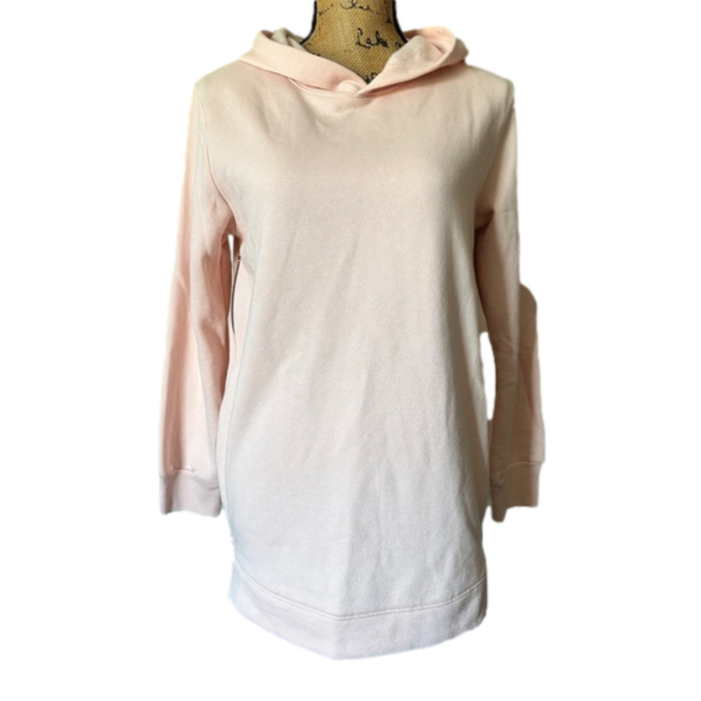 New Isabel Maternity Peach Sweatshirt Pullover Hoodie size XXL
